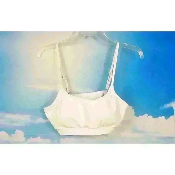 SHEIN Womans WHITE Bride Bikini Wedding set top High Cut Bottoms size XL 1x - Picture 2 of 6